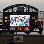 End of game score board: 0-0